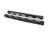 VERTICAL CABLE MANAGEMENT PANEL 27U FOR 19 FREE-STANDING CABINETS 2PCS BLACK LANBERG