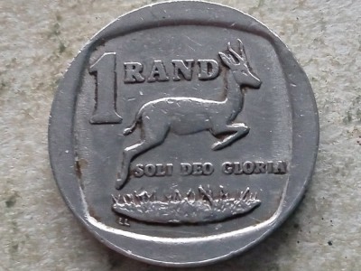 AFRICA DE SUD-1 RAND 1992 foto