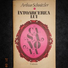 Arthur Schnitzler - Intoarcerea lui Casanova