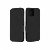 Cumpara ieftin Husa Compatibila cu iPhone 15 Techsuit Safe Wallet Plus, Negru, Piele Ecologica