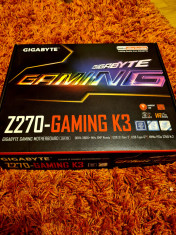 Placa de baza Z270-Gaming K3 + Procesor I5 7600K foto