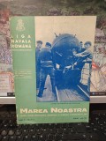 Marea Noastră, Revista Ligii Navale Rom&acirc;ne, no. 4-5, aprilie-mai 1941, Lansarea unei mine de pe un vas puitor de mine