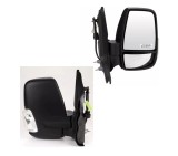 Oglinda usa exterioara FORD TRANSIT/TOURNEO, 10.2019-, partea dreapta, View Max, reglare electrica; texturat; cu incalzire; versiune scurta; sticla c