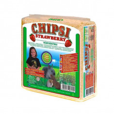 CHIPSI STRAWBERRY - asternut, cu aroma de capsuni, 15 L foto