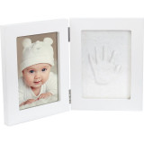 Dooky Luxury Memory Box Double Frame Handprint set de mulaj pentru amprentele bebelușului 1 buc
