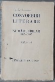 Convorbiri Literare, numar jubiliar 1937
