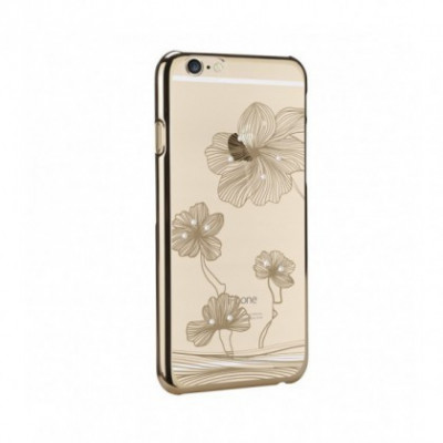 Husa Capac Astrum MC240 Apple Iphone 6 Plus Gold Swarovski foto