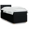 VidaXL Pat box spring cu saltea, negru, 90x190 cm, textil 3287327
