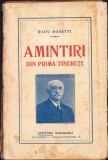 HST C939 Amintiri din prima tinerețe 1927 Radu Rosetti