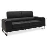 Cumpara ieftin Canapea Shea 3 Locuri Negru 198x80x87 cm