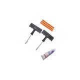 Kit Reparatie Pana Bicicleta, Maner Plastic, Universal - Set Complet Reparatii Anvelope
