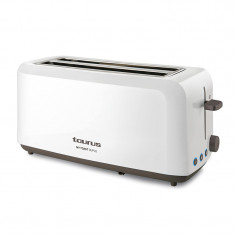 Prajitor de paine My Toast Duplo Taurus, 1450 W, 2 felii, LED, 7 trepte, Argintiu