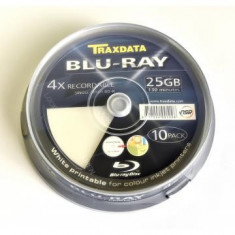 Media Blu-Ray Traxdata 25 GB Printabil foto