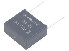 Condensator polipropilenă R71 10uF 32x28x14mm THT &amp;plusmn;10% foto