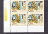 ROMANIA 2003 LP1620 125 ANI DE LA INTOARCEREA DOBROGEI LA PATRIA MAMA bloc 4 MNH, Arhitectura, Nestampilat