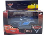 Masinuta metalica Jackson Storm, model Cars 3, gri cu albastru