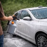 Pistol de pulverizare cu presiune &icirc;naltă, baterie litiu, &icirc;ncărcare USB, gri, CMCLASS