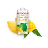 Suc cu Apa de cocos si aroma de mango 500ml Foco MLL