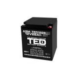 Acumulator AGM VRLA 12V 28A dimensiuni speciale 165mm x 125mm x h 175mm M6 TED Battery Expert Holland TED003430 (1), Ted Electric