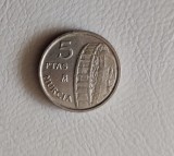 Spania - 5 Pesetas (1999) Murcia - monedă comemorativa s227, Europa