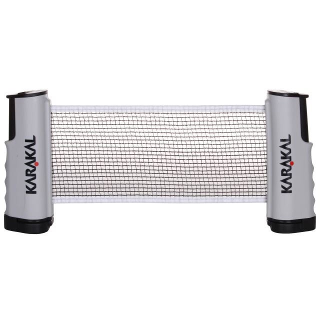 Fileu tenis de masa retractabil Karakal, lungime 184 cm, negru