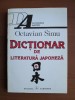 Dictionar Literatura Japoneza - Octavian Simu, 1994, Albatros - Studii Critica Literara Japoneza