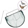 vidaXL Capcana Păsări Verde 50cm Oțel + Plasă Polietilenă, Reutilizabilă, Ușoară, Portabilă - Protecție Culturi &amp; Grădini