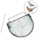 Capcana Pasari vidaXL Verde 50cm Otel+Polietilena Protectie Culturi Legume Fructe Reutilizabila
