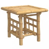 Cumpara ieftin Masuta laterala, 45x45x45 cm, bambus