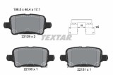 TEXTAR 2212901 Q+ set placute frana,frana disc