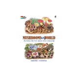 Mushrooms of the World with Pictures to Color