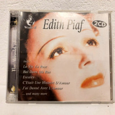 2 CD Edith Piaf, The world of Edith Piaf, 34 hituri in total