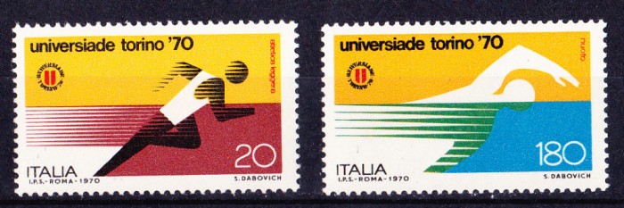 TSV$ - 1970 MICHEL 1312-1313 ITALIA MNH/** LUX