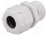 Presetupa poliamida, PG16, IP68, BM GROUP - BM4016L foto