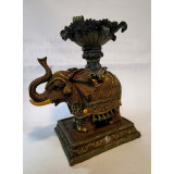 Elefant decorativ cu suport lum&acirc;nare