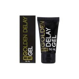 Gel BIG BOY Golden Delay, ajută la &icirc;nt&acirc;rzierea ejaculării, efect de răcire, compatibil cu prezervative, 50 ml