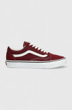 Vans tenisi Old Skool femei, culoarea bordo