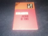 REGULAMENTUL JOCULUI DE TENIS 1974