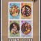 St. Lucia 1980 - Crăciun - Anul Internațional al Copilului - Picturi de Titian, Bellini, s.a., Colita, MNH