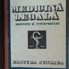 Medicina legala Definitii si interpretari-Teodor Ciornea