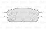 VALEO 301055 FIRST set placute frana,frana disc