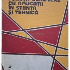 D. Homentcovschi - Functii complexe cu aplicatii in stiinta si tehnica (editia 1986)