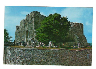 CPIB 17702 CARTE POSTALA - TARGU NEAMT. RUINELE CETATII NEAMTULUI foto