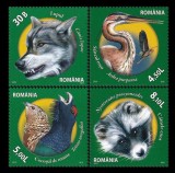 2011 - Fauna din rezervații naturale, animale, serie neuzata