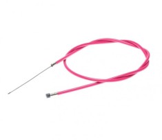 Cablu frana spate cu teaca, pentru biciclete, lungime cablu 1650mm, lungime teac... Cod:LCR0007