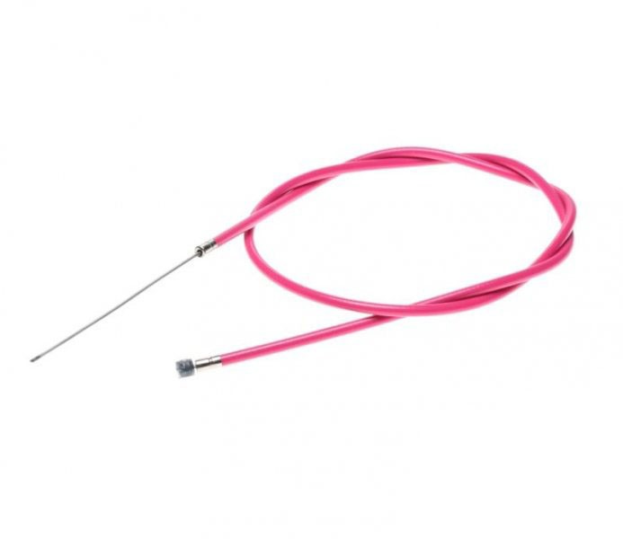 Cablu frana fata cu teaca, pentru biciclete, lungime cablu 1000mm, lungime teaca... Cod:LCR0006