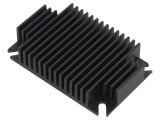 Radiator extrudat cu aripioare negru 36,8mm TO218 TO220