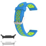 Curea din silicon compatibila cu Samsung Galaxy Watch9 40mm, Electric Green
