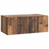 vidaXL Oglindă TV montată pe perete Lemn vechi 78,5 x 41 x 30 cm 898353