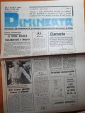 Ziarul Dimineata, 2 August 1990, 8 Pagini - Editie Originala de Colectie